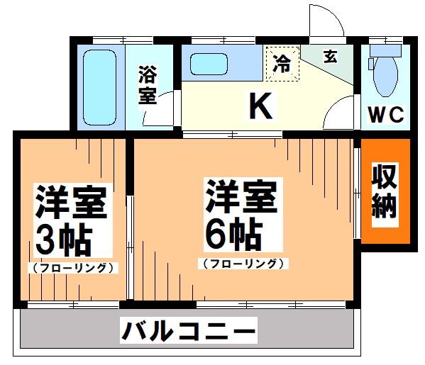 高橋ハイツ 間取り図