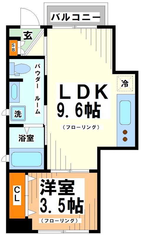 カサートさくら 間取り図