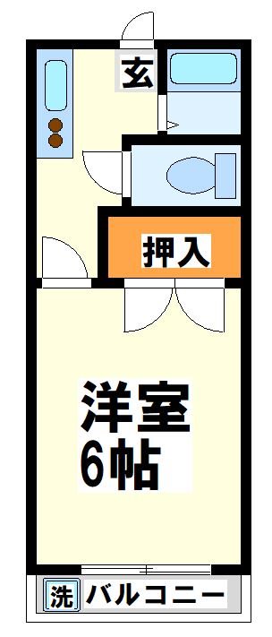 コーポＡＫＩ【当社管理物件】  間取り