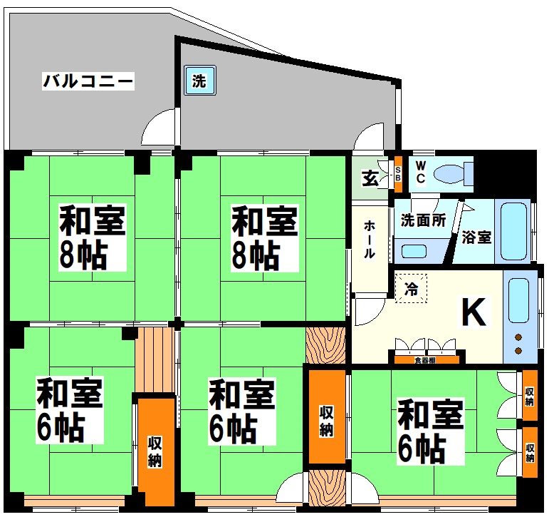 神戸ビル 間取り図