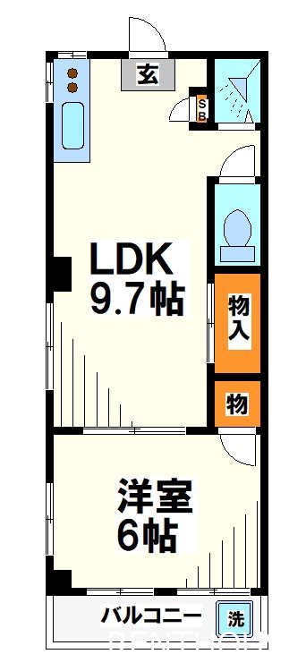 ニューコマコーポ   間取り