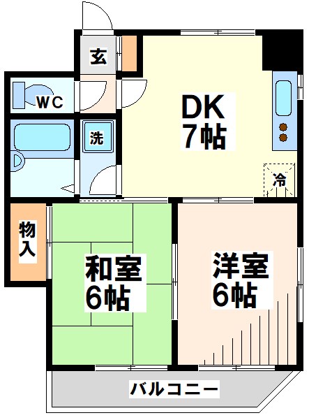 ラカーサモモイ 間取り