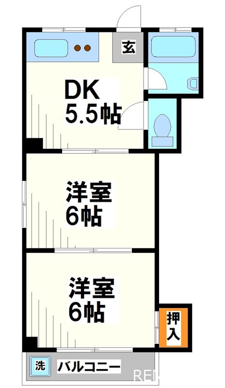 メゾン進藤 【当社管理物件】 間取り