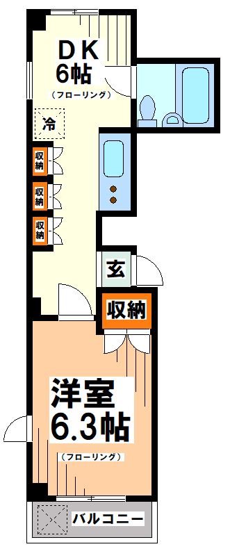 ホーナンスターヴィラ 間取り図