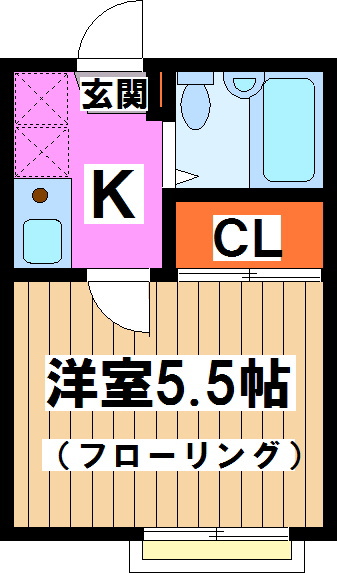 ポラール笹塚（レオパレスＴＡＩＫＥＮ）  間取り