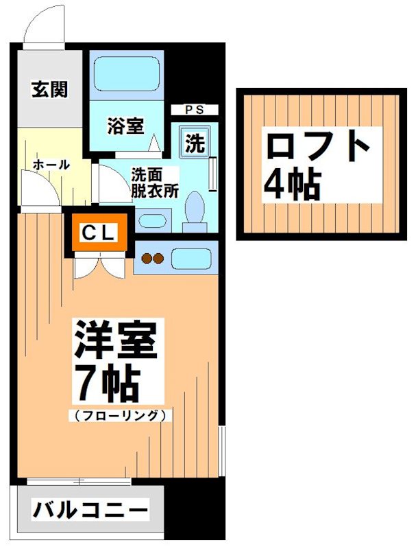 カナデール幡ヶ谷   間取り図