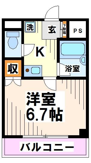 エトワール府中  間取り図