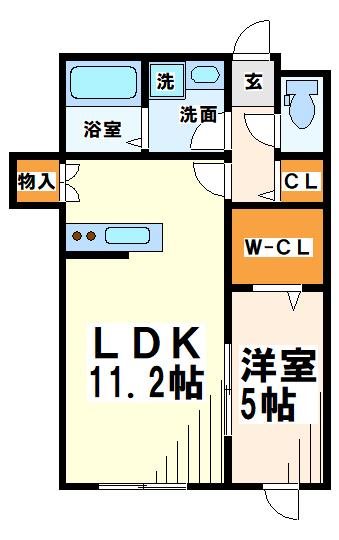 ARIESU（アリエス）  間取り図