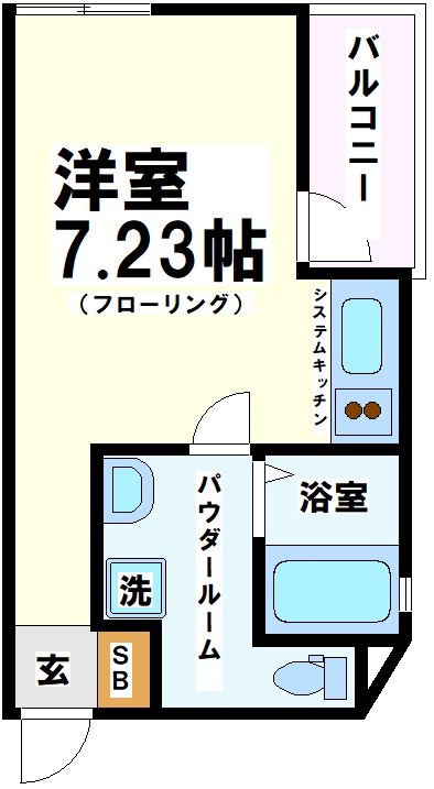 リベール武蔵野台  間取り図