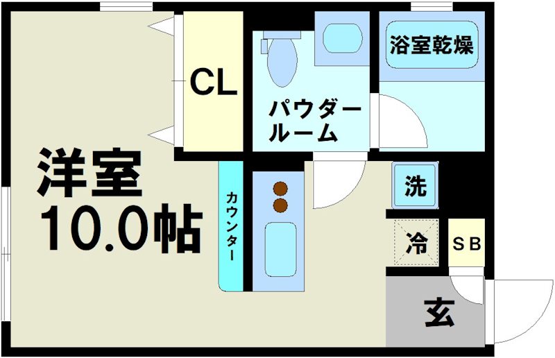 セドール代田橋 間取り図