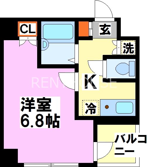 シンシア代田橋 間取り図