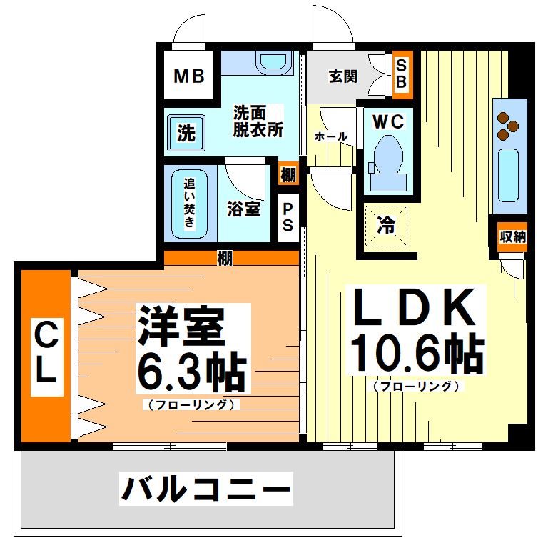 ハイムローゼⅦ   間取り図