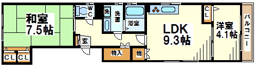 吉村ビル　当社管理物件 間取り図