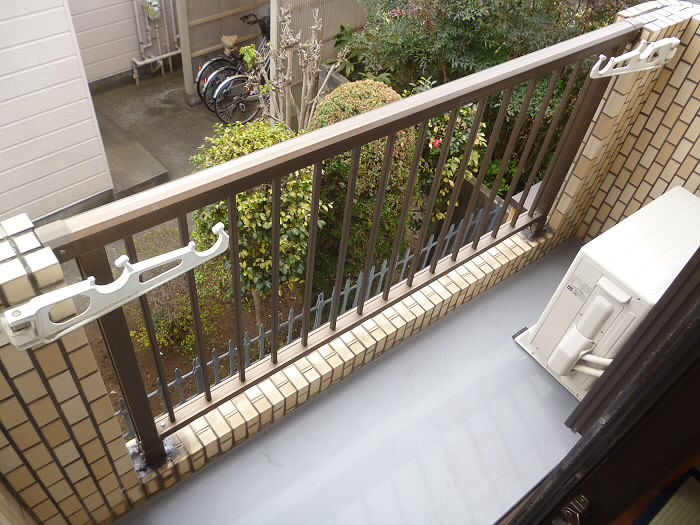 光ハイツ  ベランダ