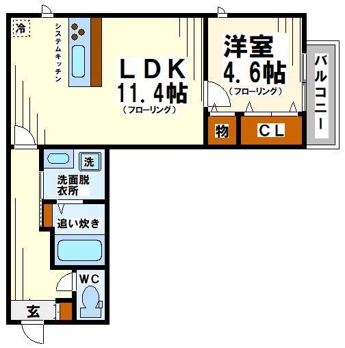 グランシャトー成城 間取り図