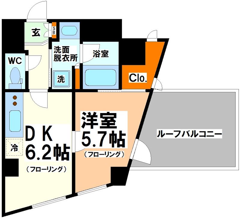 センチュリー初台  間取り