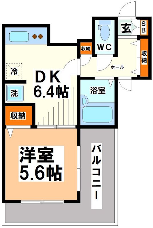 ライオンズマンション渋谷本町 間取り図