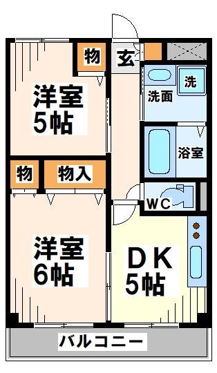 丸玉屋小勝ビル　当社管理物件 間取り