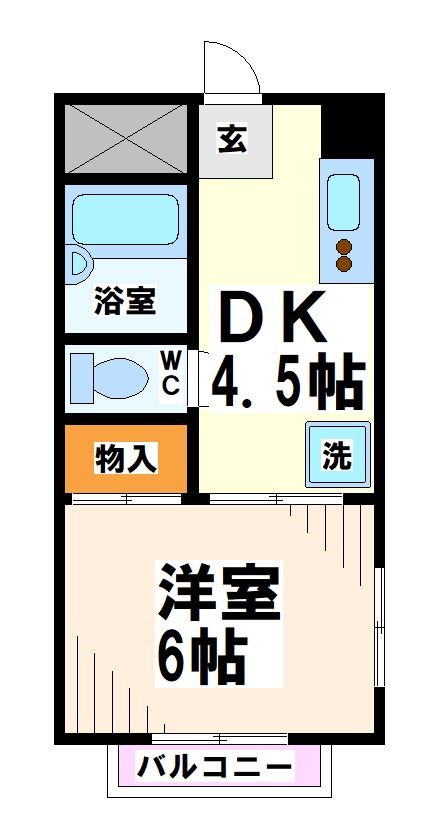 清山荘2  間取り図