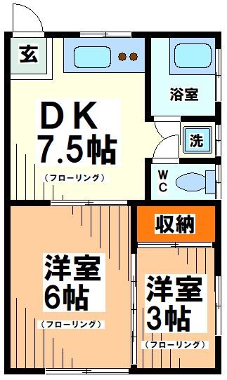 清水荘 間取り図