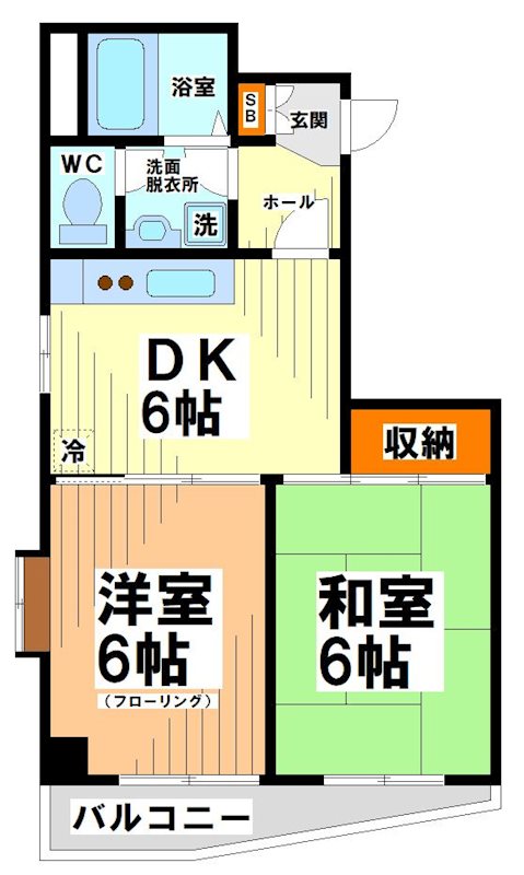 シルバーパレス代田橋   間取り図