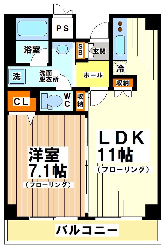 GARDEN杉並方南（ガーデン杉並方南） 間取り図