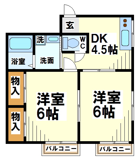 リヴェール鈴木  間取り図