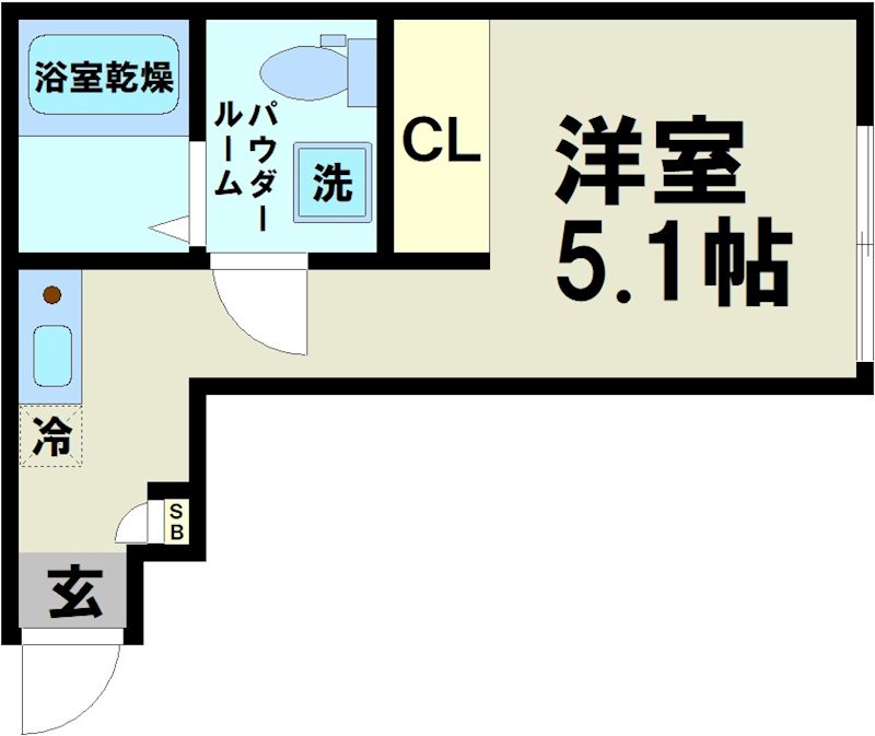 DIO下北沢 間取り図