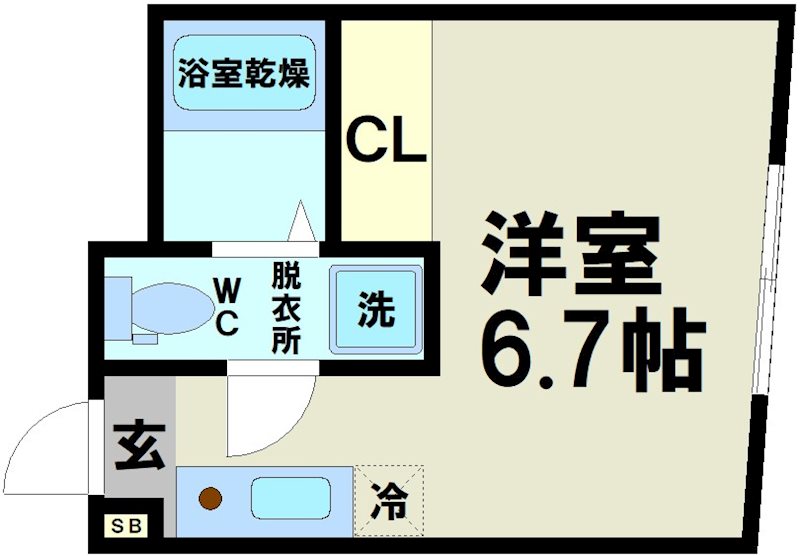 DIO下北沢 間取り