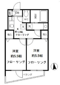 東京都杉並区西荻北１丁目 間取り