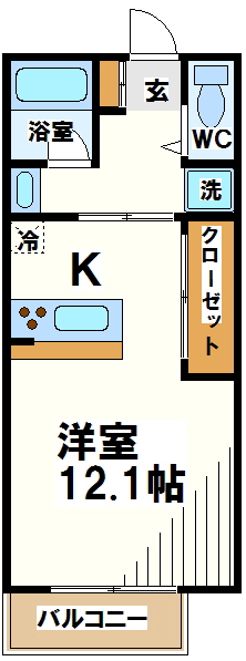 サニープレイスガーデン   間取り図