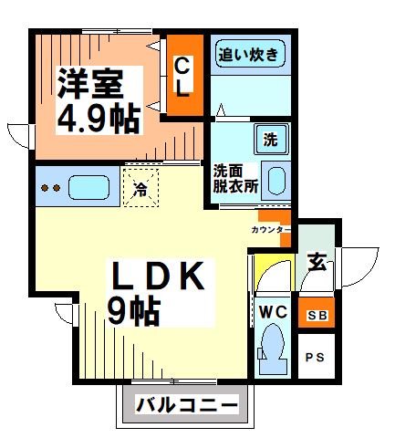 ジェミニサウス 間取り図