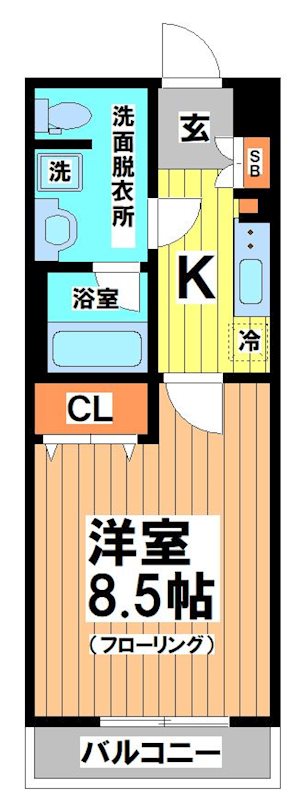 メイクスデザイン参宮橋 間取り