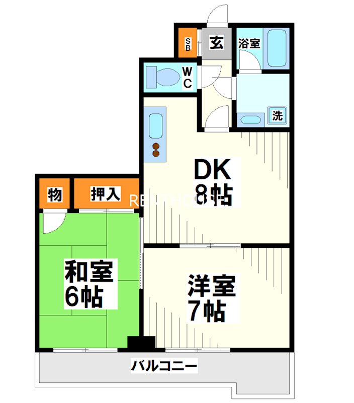 ファミールＹＫ  間取り図