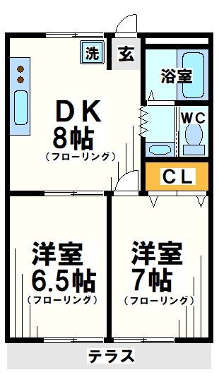 ハイツダイユー 間取り