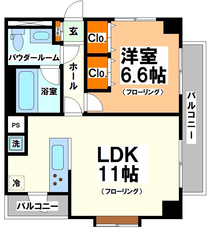 キースマン 間取り図