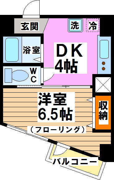 ハイツ笹塚 間取り図