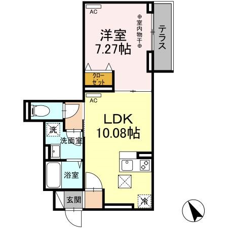 アヴァンス西調布   間取り