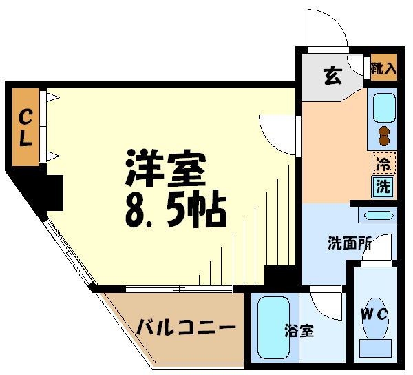 ティアラ     間取り図