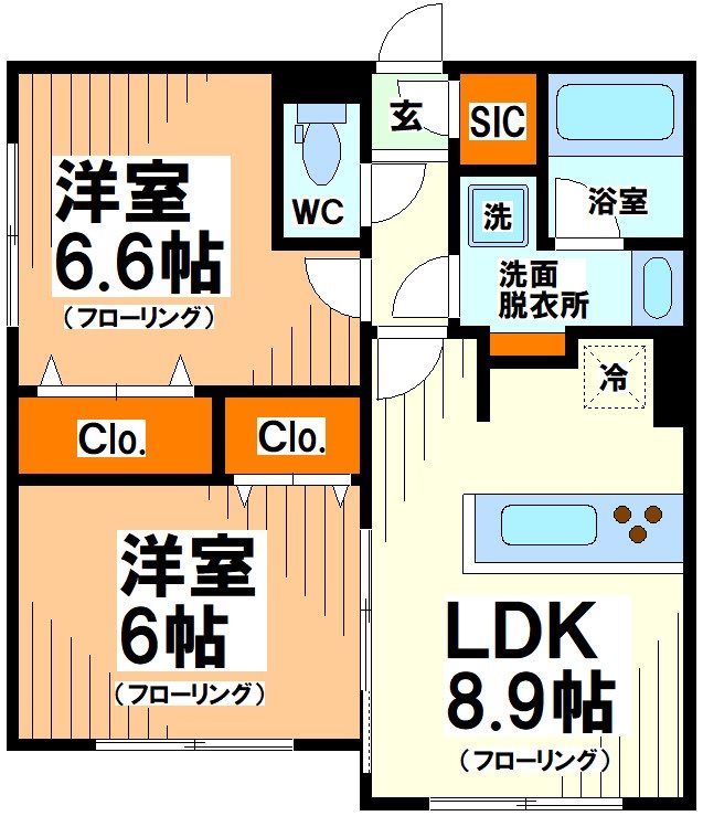 コンポジット渋谷本町 間取り