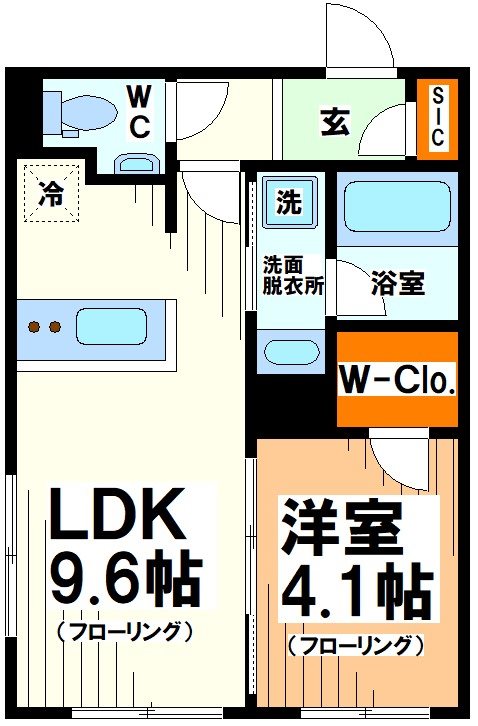 コンポジット渋谷本町 間取り