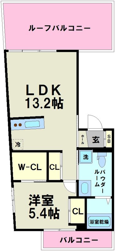 デミシル代々幡   間取り図