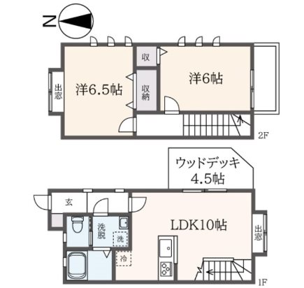 深大寺サンテラス   間取り図