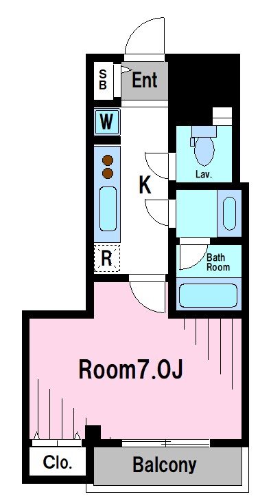 アルモニー渋谷 間取り図