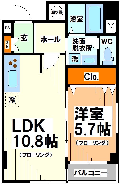 プラッサ西参道　 間取り