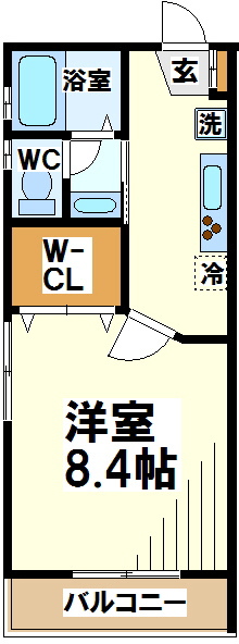 ユニヴェール華 間取り図