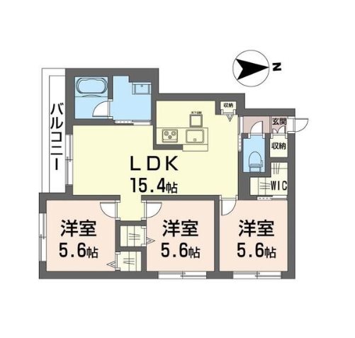 シャーメゾンノア 間取り図