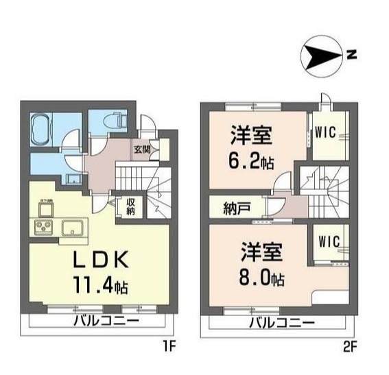 シャーメゾンノア 間取り