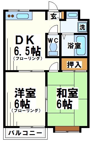 カーサディアモーレ 間取り図