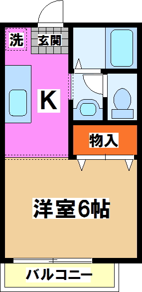 エコーC 間取り図